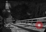 Image of ski jumping Salisbury Connecticut USA, 1950, second 6 stock footage video 65675046783