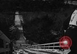 Image of ski jumping Salisbury Connecticut USA, 1950, second 9 stock footage video 65675046783
