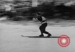 Image of ski jumping Salisbury Connecticut USA, 1950, second 17 stock footage video 65675046783