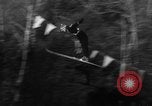 Image of ski jumping Salisbury Connecticut USA, 1950, second 33 stock footage video 65675046783