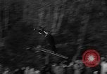 Image of ski jumping Salisbury Connecticut USA, 1950, second 34 stock footage video 65675046783