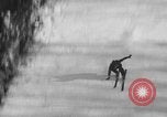 Image of ski jumping Salisbury Connecticut USA, 1950, second 44 stock footage video 65675046783