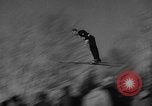 Image of ski jumping Salisbury Connecticut USA, 1950, second 50 stock footage video 65675046783