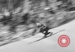 Image of ski jumping Salisbury Connecticut USA, 1950, second 52 stock footage video 65675046783