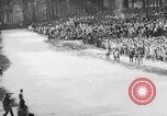Image of ski jumping Salisbury Connecticut USA, 1950, second 54 stock footage video 65675046783