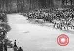 Image of ski jumping Salisbury Connecticut USA, 1950, second 56 stock footage video 65675046783