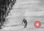 Image of ski jumping Salisbury Connecticut USA, 1950, second 59 stock footage video 65675046783