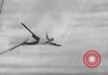 Image of ski jumping Salisbury Connecticut USA, 1950, second 60 stock footage video 65675046783