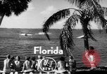 Image of water boarding Florida United States USA, 1950, second 3 stock footage video 65675046784