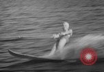 Image of water boarding Florida United States USA, 1950, second 16 stock footage video 65675046784