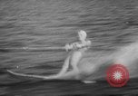 Image of water boarding Florida United States USA, 1950, second 17 stock footage video 65675046784