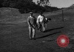 Image of Los Angeles Open golf championship Los Angeles California USA, 1950, second 17 stock footage video 65675046786