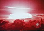 Image of Air-dropped thermonuclear device Namu Bikini Atoll Marshall Islands, 1956, second 38 stock footage video 65675046794