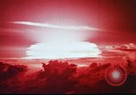 Image of Air-dropped thermonuclear device Namu Bikini Atoll Marshall Islands, 1956, second 39 stock footage video 65675046794