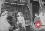 Image of music store New York United States USA, 1945, second 16 stock footage video 65675046820