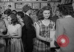 Image of music store New York United States USA, 1945, second 30 stock footage video 65675046820