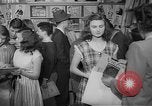 Image of music store New York United States USA, 1945, second 39 stock footage video 65675046820