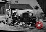 Image of Delivering Refrigerator United States USA, 1945, second 10 stock footage video 65675046821