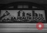 Image of fish being packed Boston Massachusetts USA, 1935, second 25 stock footage video 65675046874