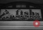 Image of fish being packed Boston Massachusetts USA, 1935, second 27 stock footage video 65675046874