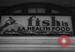 Image of fish being packed Boston Massachusetts USA, 1935, second 29 stock footage video 65675046874