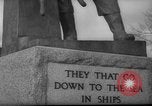 Standbild Fishermen Resort Memorial Gloucester Massachusetts USA, 1935, aus Sekunde 44 historischem Filmmaterial Videoclip 65675046876