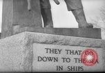 Standbild Fishermen Resort Memorial Gloucester Massachusetts USA, 1935, aus Sekunde 50 historischem Filmmaterial Videoclip 65675046876