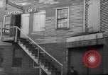 Standbild Docks Gloucester Massachusetts USA, 1935, aus Sekunde 30 historischem Filmmaterial Videoclip 65675046877