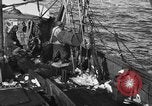 Image bateau de pêche au travail Atlantic Ocean Massachusetts United States USA, 1935, de la seconde 8 séquences d'archives historiques vidéo 65675046885