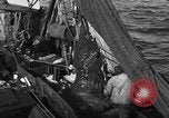 Image bateau de pêche au travail Atlantic Ocean Massachusetts United States USA, 1935, de la seconde 15 séquences d'archives historiques vidéo 65675046885