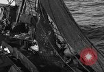 Image bateau de pêche au travail Atlantic Ocean Massachusetts United States USA, 1935, de la seconde 18 séquences d'archives historiques vidéo 65675046885