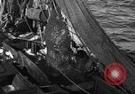 Image bateau de pêche au travail Atlantic Ocean Massachusetts United States USA, 1935, de la seconde 22 séquences d'archives historiques vidéo 65675046885