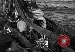Image bateau de pêche au travail Atlantic Ocean Massachusetts United States USA, 1935, de la seconde 52 séquences d'archives historiques vidéo 65675046885