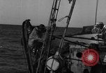 Image bateau de pêche au travail Atlantic Ocean Massachusetts United States USA, 1935, de la seconde 58 séquences d'archives historiques vidéo 65675046885