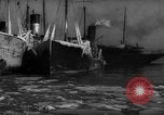 Standbild kommerziellen Fischerboote Boston Massachusetts USA, 1935, aus Sekunde 57 historischem Filmmaterial Videoclip 65675046892