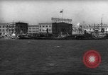 Standbild Blick vom Boot anfahren Pier Boston Massachusetts USA, 1935, aus Sekunde 38 historischem Filmmaterial Videoclip 65675046893