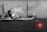 Standbild kommerziellen Fischerboote Boston Massachusetts USA, 1935, aus Sekunde 8 historischem Filmmaterial Videoclip 65675046894