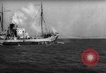 Standbild kommerziellen Fischerboote Boston Massachusetts USA, 1935, aus Sekunde 14 historischem Filmmaterial Videoclip 65675046894