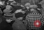 Image of sullen crowd views Canadian fishing boat Boston Massachusetts USA, 1935, second 9 stock footage video 65675046899