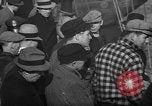Image of sullen crowd views Canadian fishing boat Boston Massachusetts USA, 1935, second 12 stock footage video 65675046899