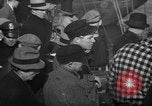 Image of sullen crowd views Canadian fishing boat Boston Massachusetts USA, 1935, second 13 stock footage video 65675046899