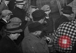 Image of sullen crowd views Canadian fishing boat Boston Massachusetts USA, 1935, second 15 stock footage video 65675046899