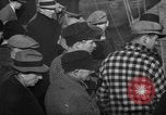 Image of sullen crowd views Canadian fishing boat Boston Massachusetts USA, 1935, second 17 stock footage video 65675046899