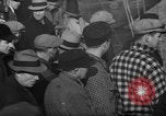 Image of sullen crowd views Canadian fishing boat Boston Massachusetts USA, 1935, second 23 stock footage video 65675046899