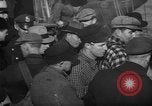 Image of sullen crowd views Canadian fishing boat Boston Massachusetts USA, 1935, second 26 stock footage video 65675046899
