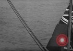 Image of sullen crowd views Canadian fishing boat Boston Massachusetts USA, 1935, second 41 stock footage video 65675046899