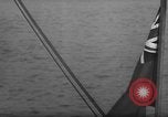 Image of sullen crowd views Canadian fishing boat Boston Massachusetts USA, 1935, second 43 stock footage video 65675046899