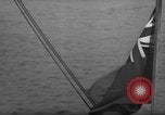 Image of sullen crowd views Canadian fishing boat Boston Massachusetts USA, 1935, second 48 stock footage video 65675046899