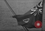 Image of sullen crowd views Canadian fishing boat Boston Massachusetts USA, 1935, second 54 stock footage video 65675046899