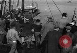 Image of crowd watches Canadian boat Boston Massachusetts USA, 1935, second 3 stock footage video 65675046901